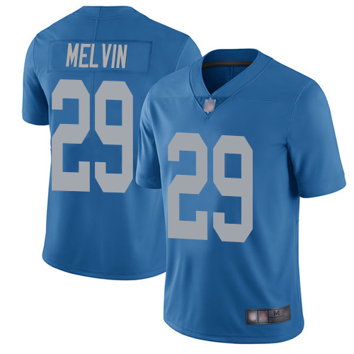 Detroit Lions Limited Blue Youth Rashaan Melvin Alternate Jersey NFL Football #29 Vapor Untouchable->youth nfl jersey->Youth Jersey